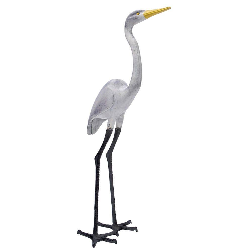 Great Egret I Outdoor Garden Statue, 43 Inch Tall, White Painted Finish price history on PriceWatchPro