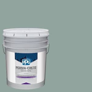 Color Seal 5 gal. PPG1136-5 Spruce Shade Satin Interior/Exterior Concrete Stain