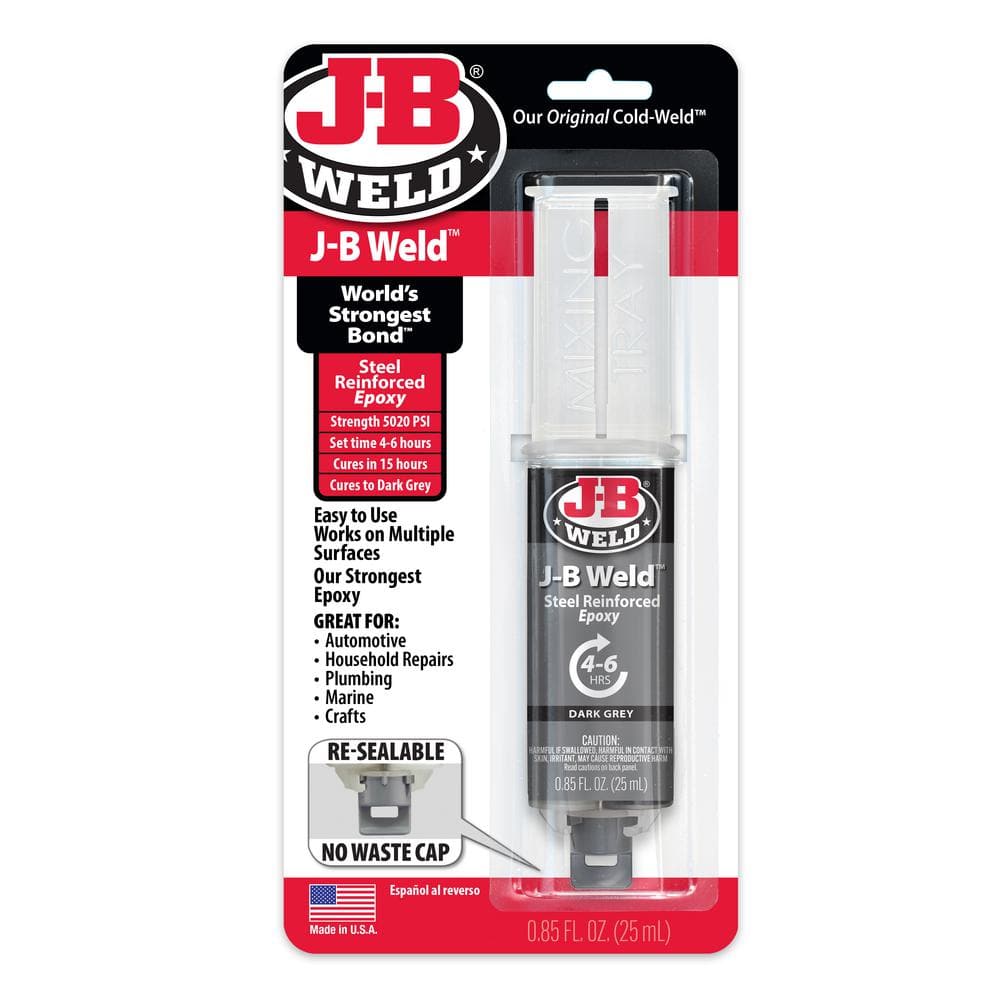 J-B Weld Original Cold Weld 2-Part Epoxy Syringe 50165 - The Home