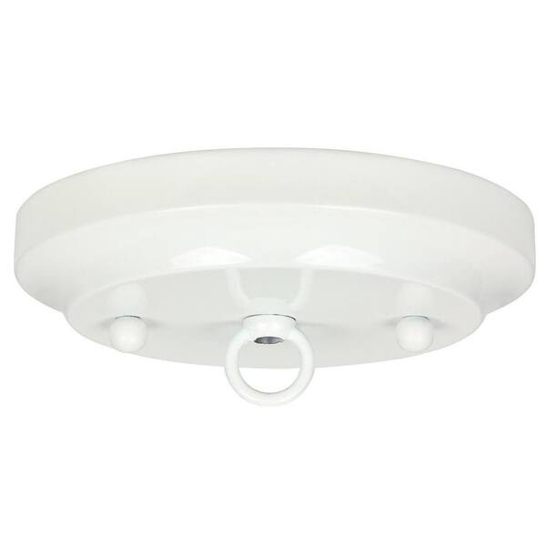 Westinghouse 5 in. White Classic Canopy Kit