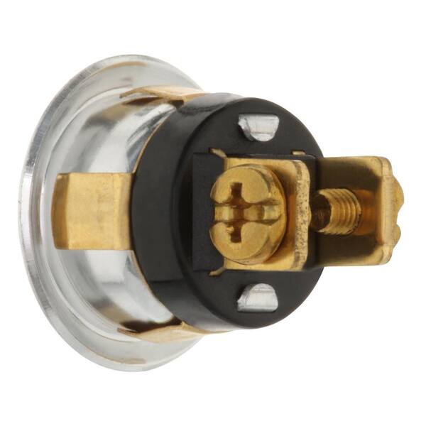 IQ America Wired Antique Brass Seasonal Lighted Doorbell Push-Button -  Henery Hardware