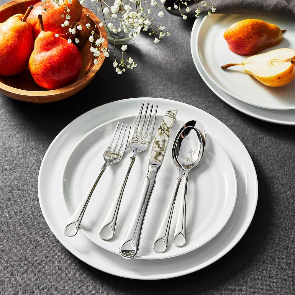 ZWILLING Provence 20-Piece 18/10 Stainless Steel Flatware Set, Silver