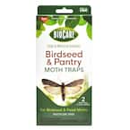 Non-Toxic Indoor Birdseed and Pantry Moth Traps Plus Lures (2-Traps Plus 2-Lures)