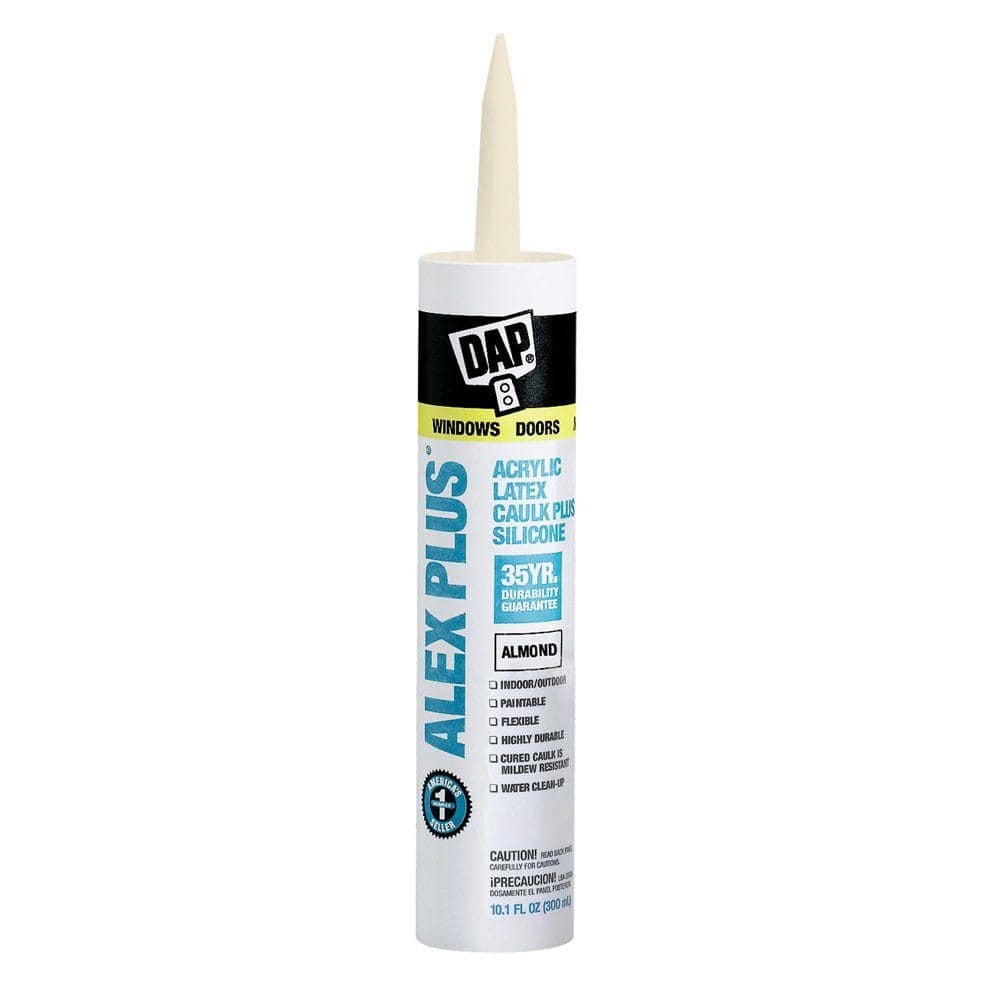 DAP ALEX PLUS ALMOND 10.1 OZ 18130 - The Home Depot