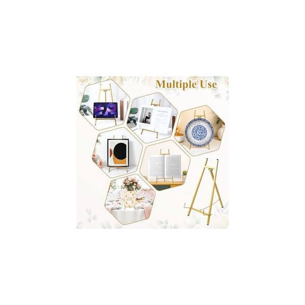 Metal Easel Stand for Display Table Top Picture Frame Holder with