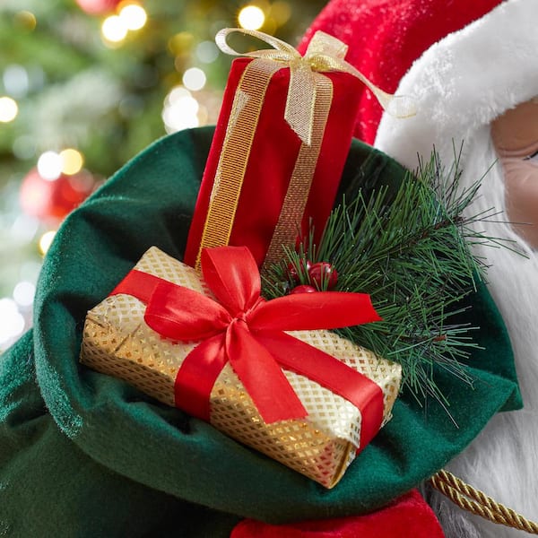 Reviews for Home Accents Holiday 60 in. Standing Santa Claus | Pg