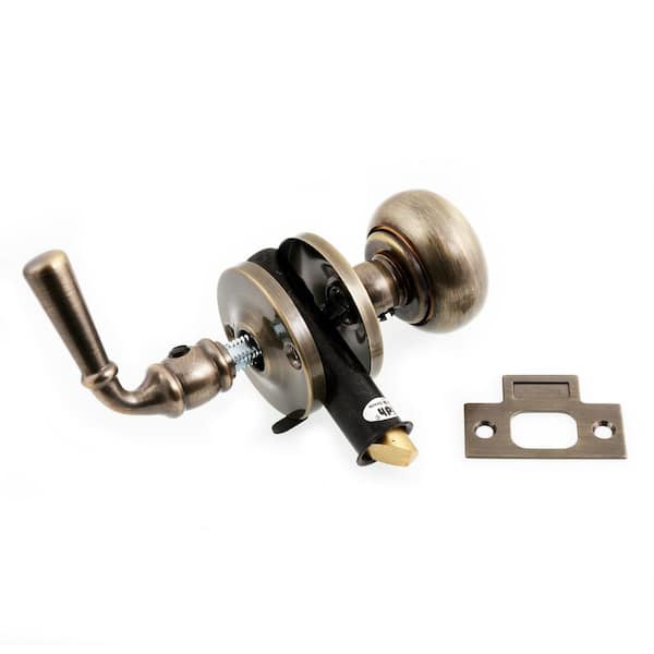 idh by St. Simons Antique Copper Storm Screen Door Latch with