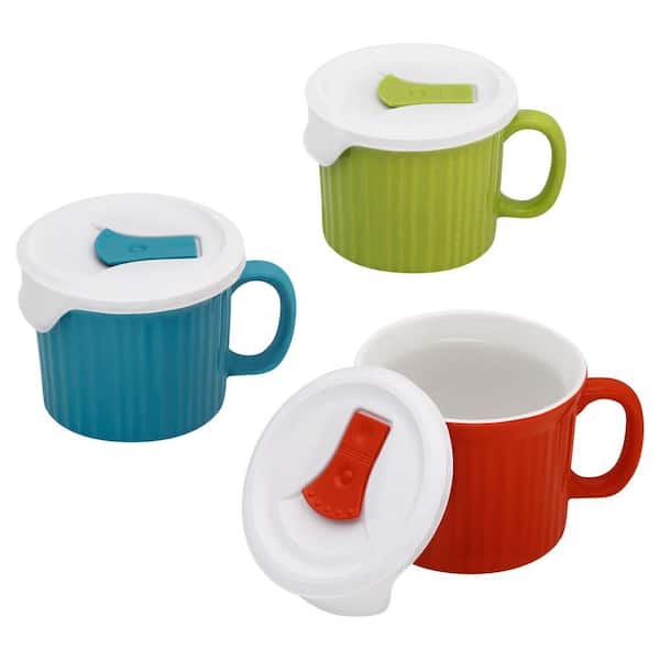 Corningware French White 6-Piece Ceramic Mug Set