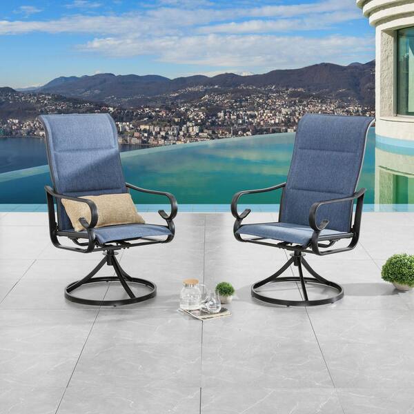 Patio Festival lsland Swivel Metal Outdoor Patio Dining