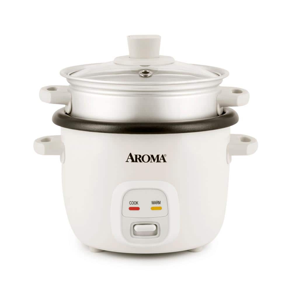 Aroma AROMA Mini Rice Cooker, 2-Cup (Uncooked) / 4-Cup (Cooked), 1.5 Qt