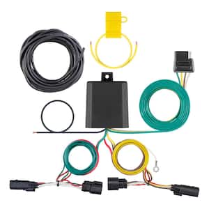 Custom Vehicle-Trailer Wiring Harness, 4-Way Flat Output, Select Chevrolet Trax, Quick Electrical Wire T-Connector