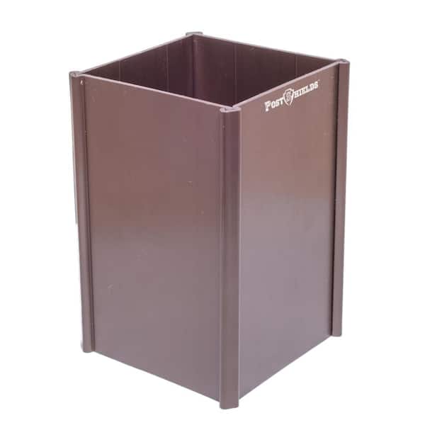 3.5 in. x 3.5 in. x 6 in. H Post Wrap in Bronze