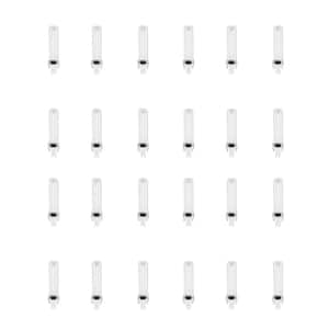 13W Equiv PL CFLNI Twin Tube 2-Pin Plug-in GX23 Base Compact Fluorescent CFL Light Bulb, Soft White 2700K (24-Pack)