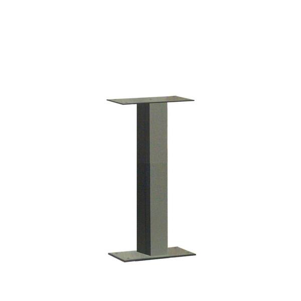 Architectural Mailboxes 28 in. Galvanized Steel 1-Mailbox Post in Graphite Bronze
