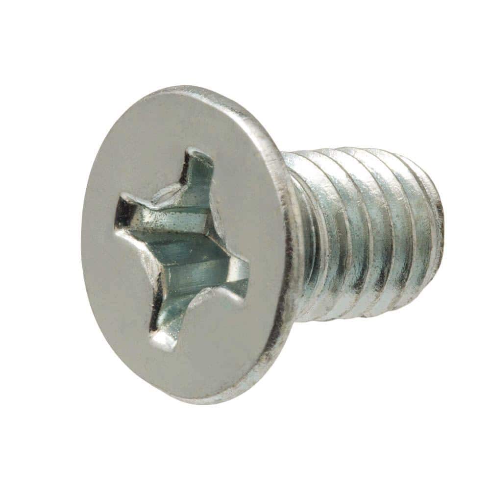M4-0.7 x 12 mm Phillips Flat Head Zinc Plated Machine Screw (3-Pack) price history on PriceWatchPro