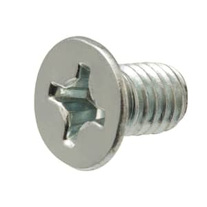 M4-0.7 x 16 mm Phillips Flat Head Zinc Plated Machine Screw (3-Pack)