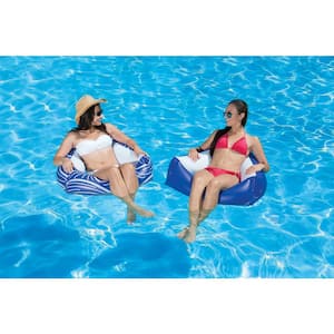 Catalina Swimming Pool Float Water Chair - 2 Pack