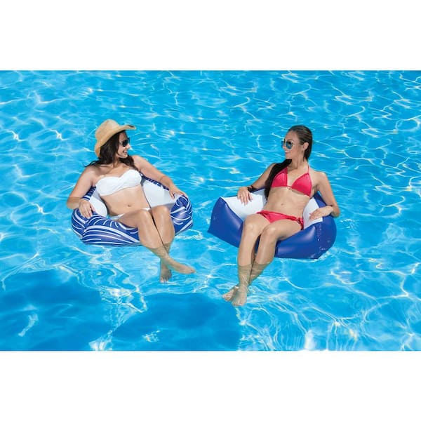Catalina Swimming Pool Float Water Chair - 2 Pack