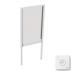 White Solar Powered Light Filtering Skylight Blinds for FS M08 Models