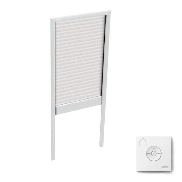 VELUX White Solar Powered Light Filtering Skylight Blinds for FCM 3446 Models