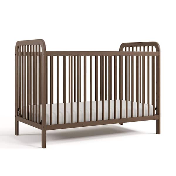 Graco Remi Espresso 4-in-1 Convertible Crib and Changer