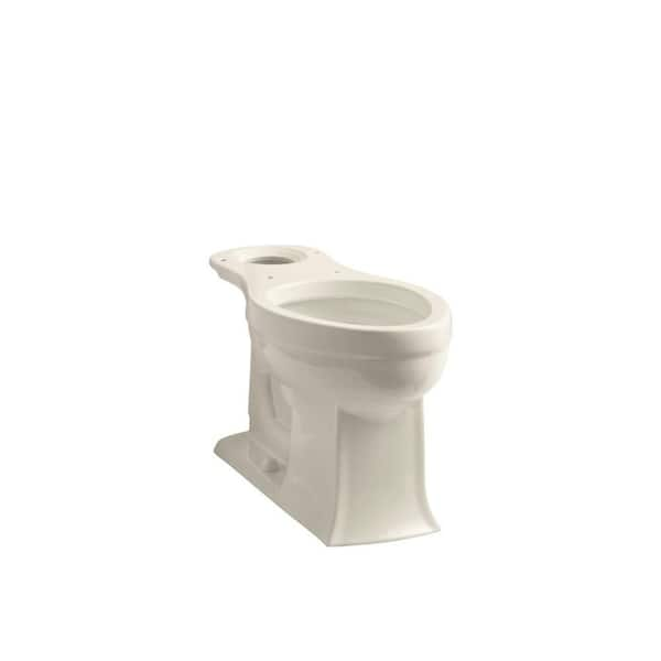 KOHLER Archer Comfort Height Elongated Toilet Bowl Only in Almond