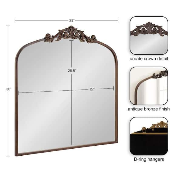 Kate and Laurel Arendahl Bronze 28 in. W x 30 in. H Traditional