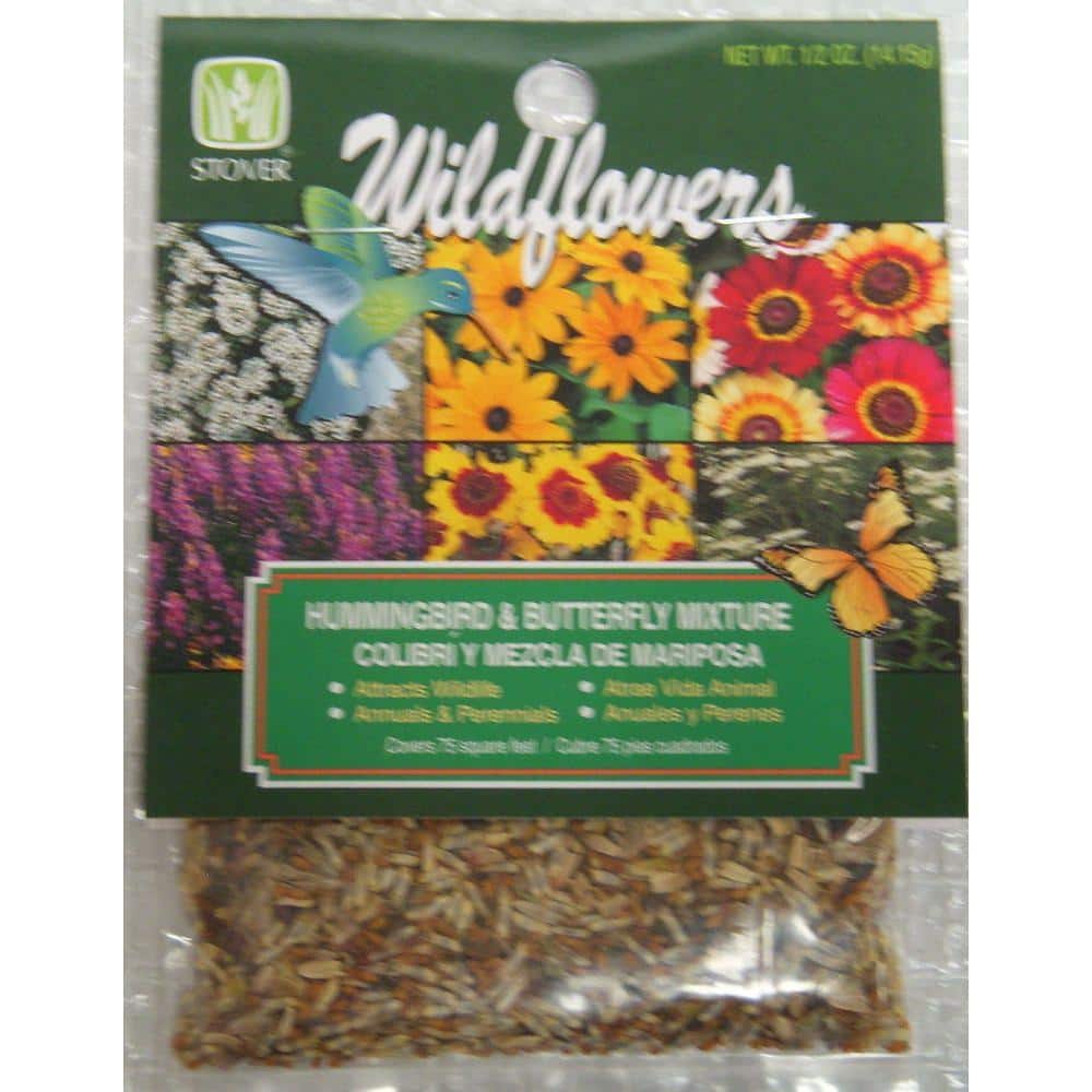 Hummingbird and Butterfly Wildflower Mix 790650 The Home Depot