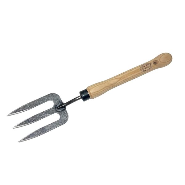 DeWit 11.5 in. Midsize Handle Garden Fork, Head 5 in. L x 3.25 in. W Total 16.5 in. L 6 lbs.
