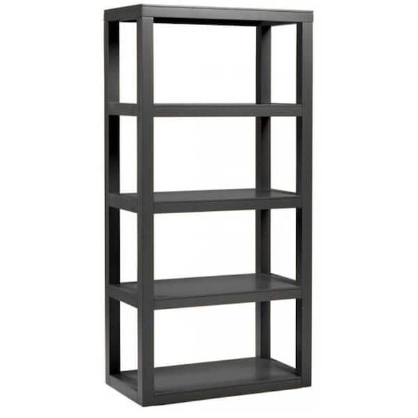 Unbranded Parsons Black Open Bookcase