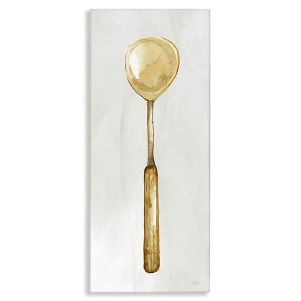 Stupell Industries Rustic Kitchen Utensil by Nan Unframed Food Graphic Art Print 24 in. x 10 in.