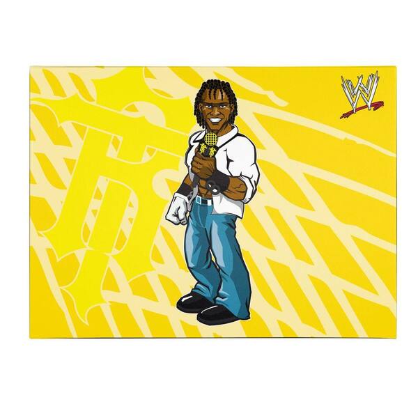 Trademark Fine Art 24 in. x 32 in. Officially Licensed R-Truth WWE Kids Canvas Art