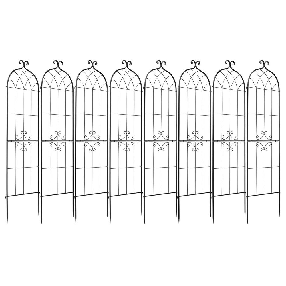 Garden Trellis, 71 x 20 in. Rose Trellis, Garden Flower Rose Trellises with Powder-Coated Finish & Convenient Locking price history on PriceWatchPro