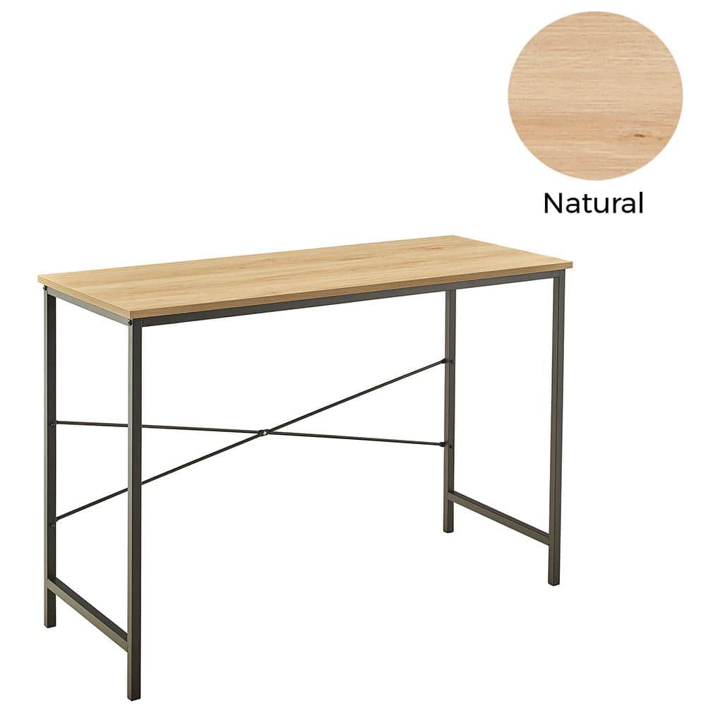 Sleek Tribeca Mixed Material Console Table with Storage