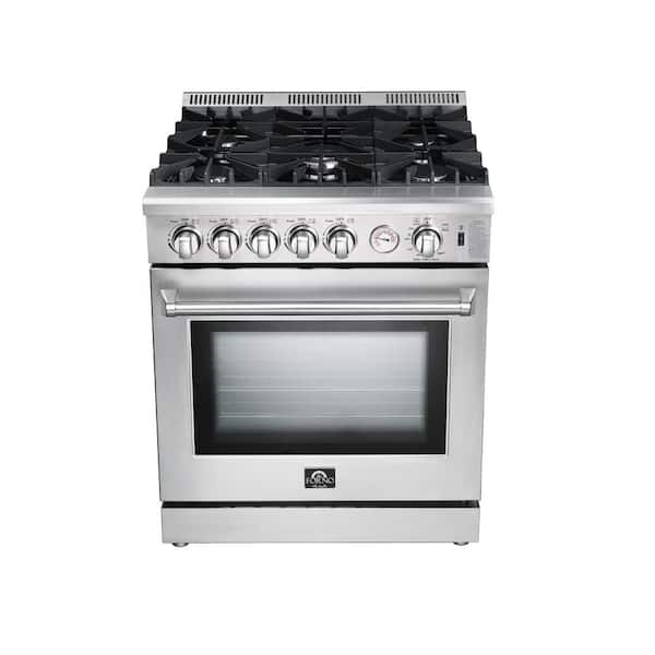Gas Range With Fan Convection Oven, Countertop Stove And Oven Gas