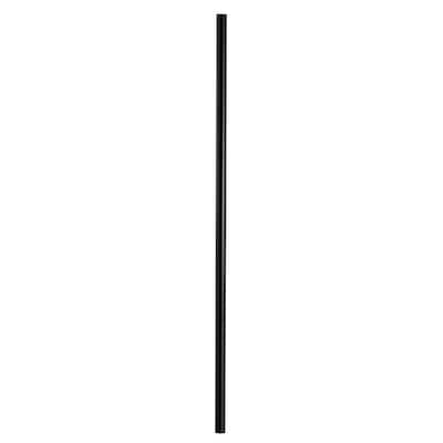 Precision 32.25 in. x 1 in. Black Pearl Matte Steel Artisan Baluster (5 ...