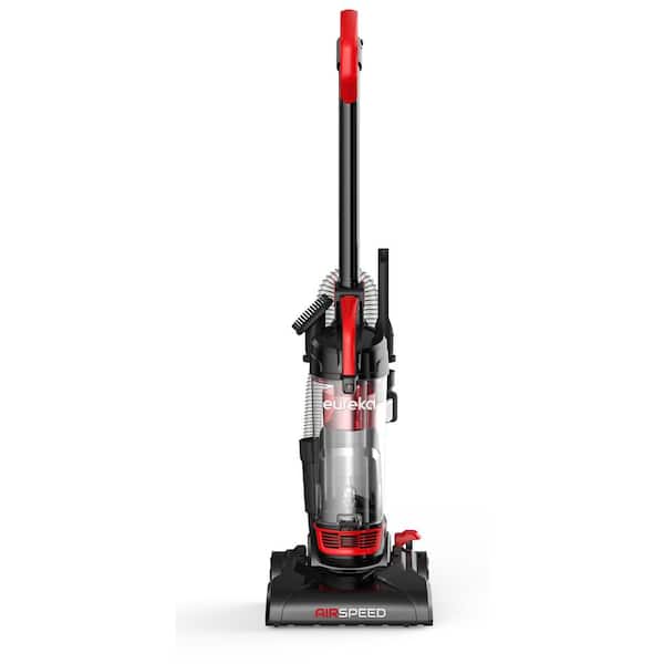 Eureka Air Speed Bagless Corded Washable Filter Multi-Surface Upright Vacuum in Red