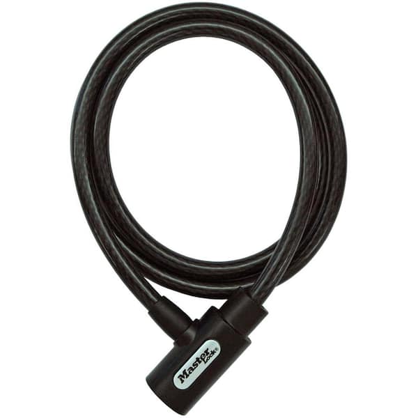 Master Lock Cable Lock with Key, 5 ft. Long
