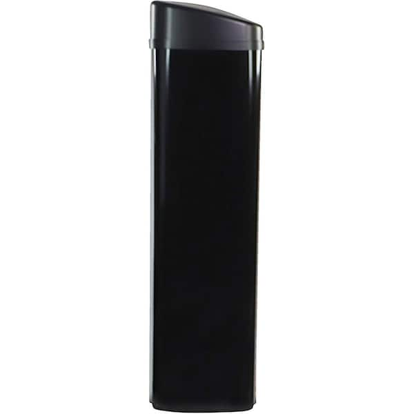 eModernDecor 20-Gallons Black Steel Touchless Kitchen Trash Can with Lid  Indoor in the Trash Cans department at