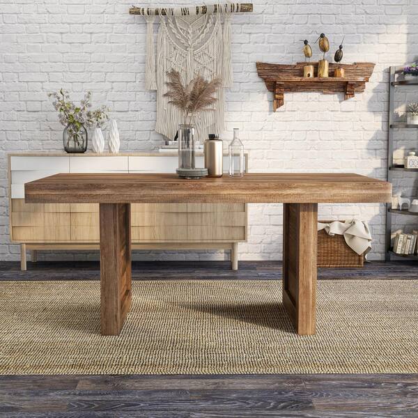 mango wood 6 seater dining table