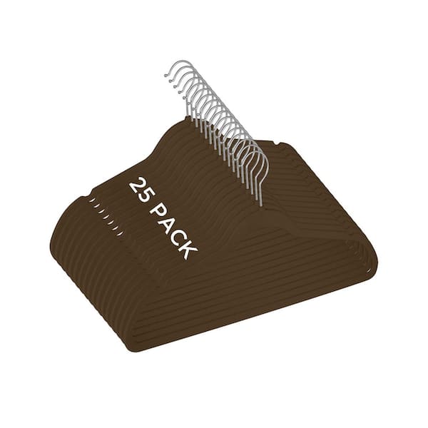 Gray Velvet Hangers 25-Pack