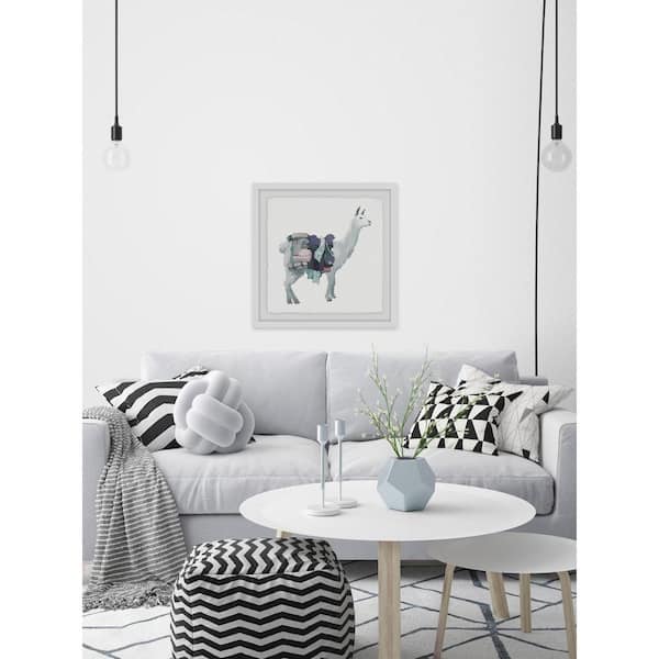 Unbranded 40 in. H x 40 in. W "Fashionista II" by Marmont Hill Framed Printed Wall Art