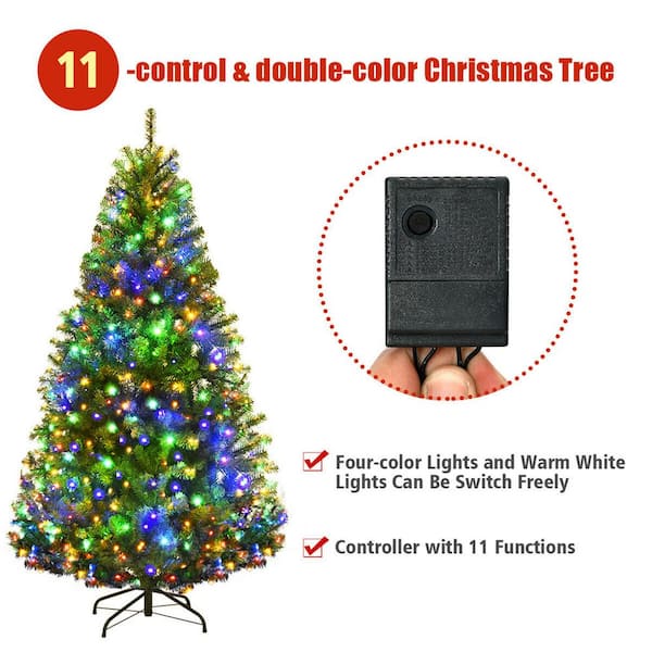 With Remote Control Christmas Tree Lights 9 Christmas Tree - Temu