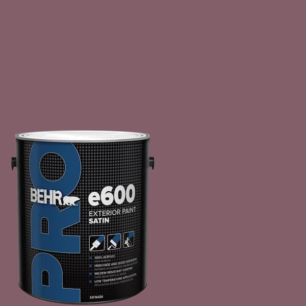 BEHR PRO 1 gal. #ICC-84 Simply Elegant Satin Exterior Paint