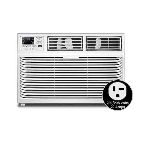 23,200 BTU Window Air Conditioner 230V 20A in White