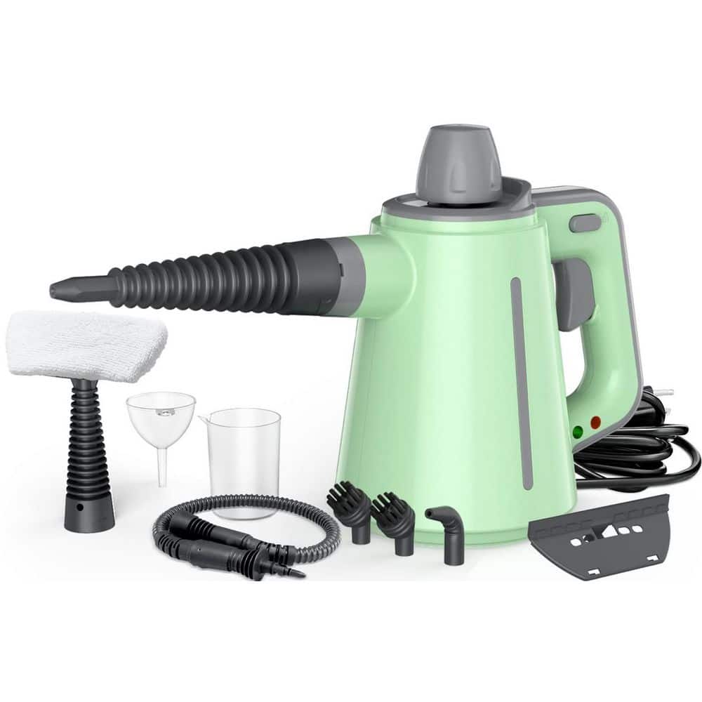 1050W Pressurized Handheld Corded Steam Cleaner with with Safety Lock & 10 Tools for Deep Cleaning for Tile Grout, Home price history on PriceWatchPro