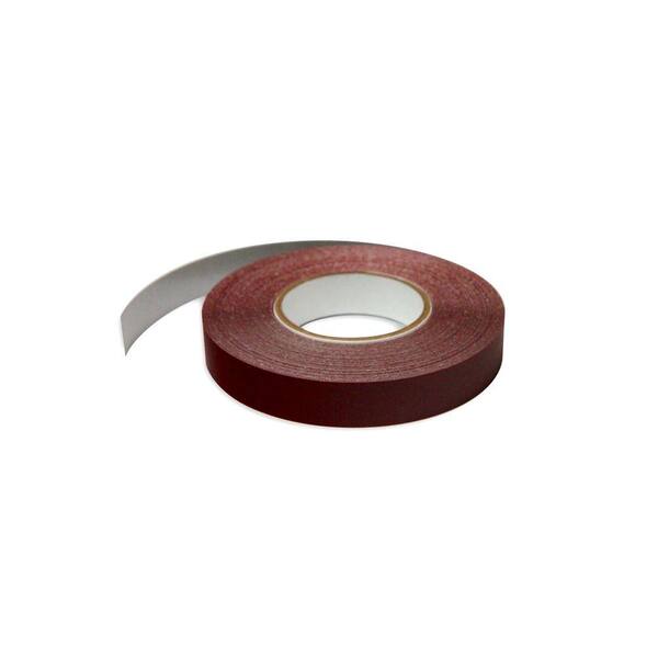 Ceilume 1 in. Wide x 100 ft. Long Roll Deco-Tape Merlot Self-Adhesive Decorative Grid Tape