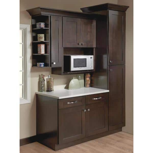 Rsi Kitchen Cabinets Cabinets Matttroy   Espresso Krosswood Doors Ready To Assemble Kitchen Cabinets Se Lsb33 W 4f 600 