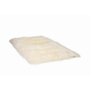 NEW ZEALAND RECTANGULAR SHEEPSKIN AREA RUG 3' X 5' - NATURAL