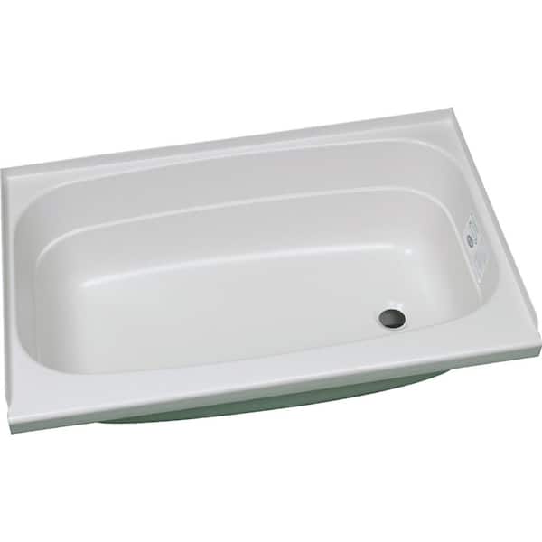 SR SPECIALTY RECREATION Right Drain Bathtub, 24 in. x 32 in., White